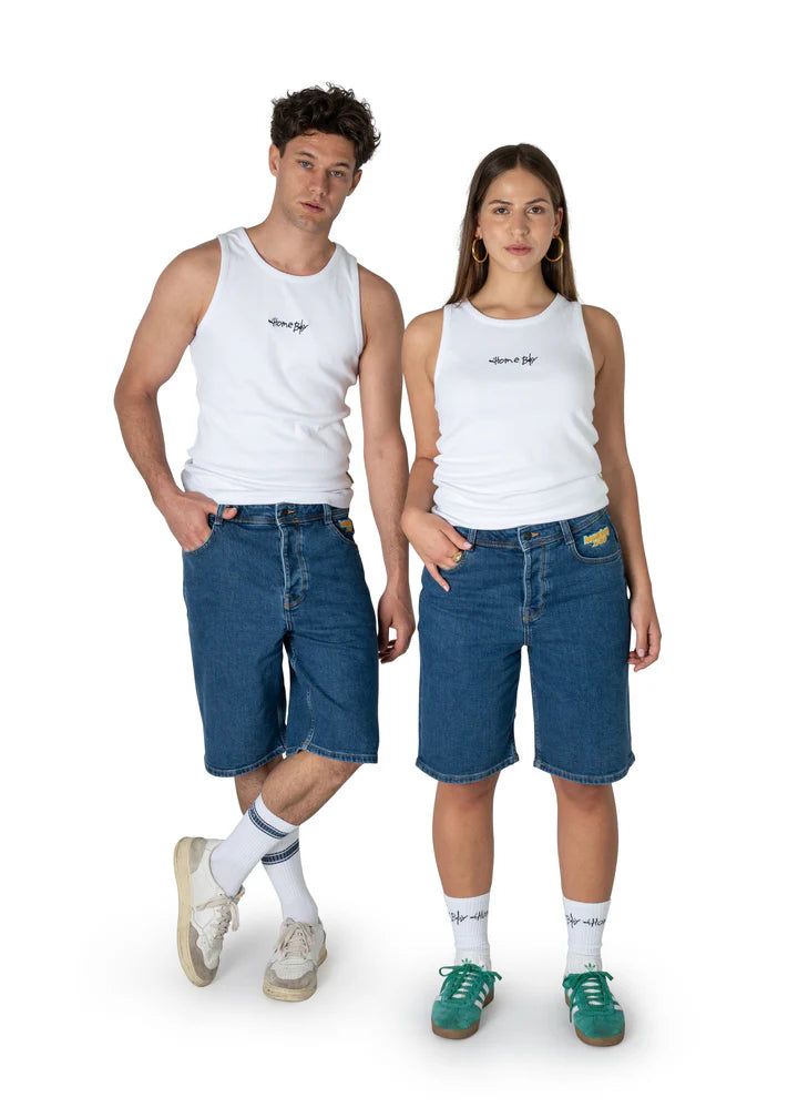 X-Tra Baggy Denim Shorts