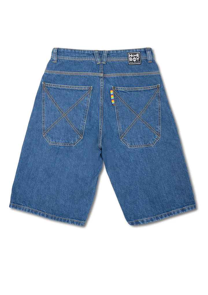 X-Tra Baggy Denim Shorts