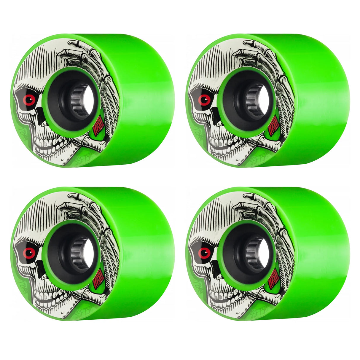 72mm 75A Pro Kevin Reimer Skateboard Wheels