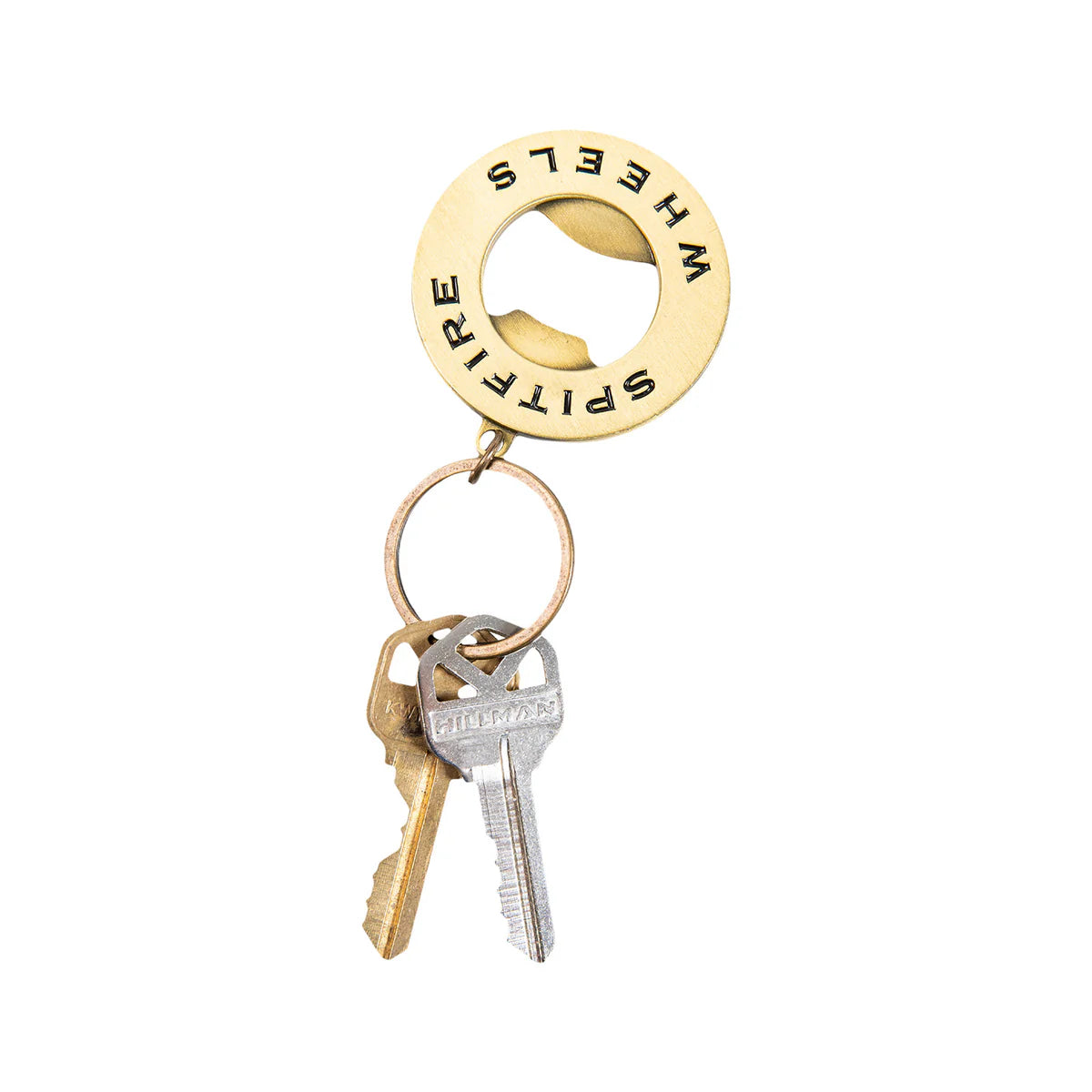 Classic Swirl Bottle Opener Keychain