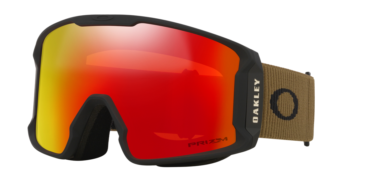 Line Miner™ Army Green Corduroy L Snow Goggles
