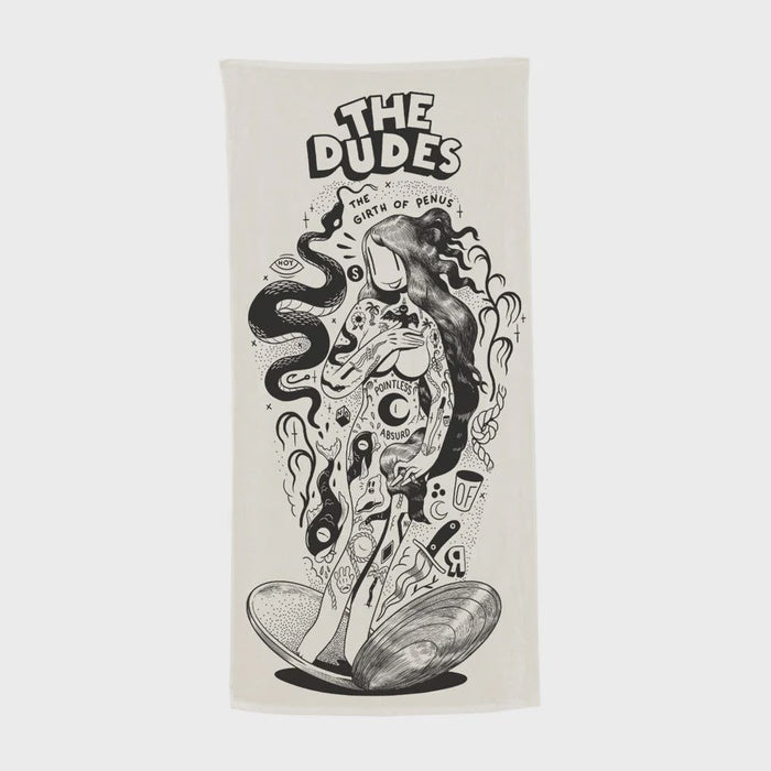 Girth of Penus Beach Towel