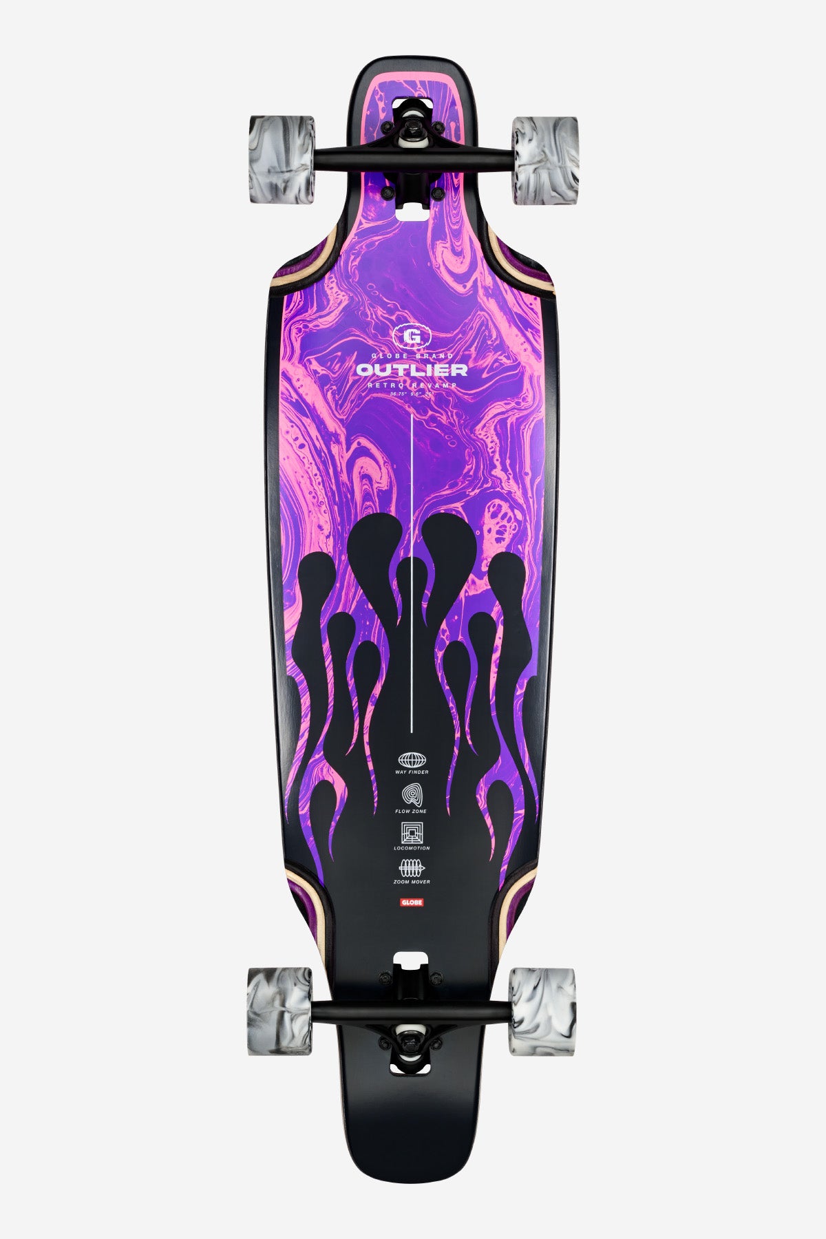 36.75" Outlier Longboard Complete