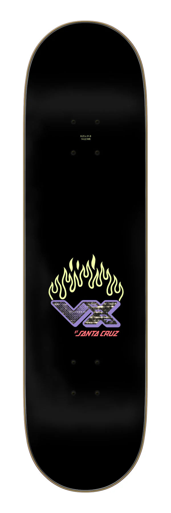 8.25" McCoy Space Chick VX Skateboard Deck