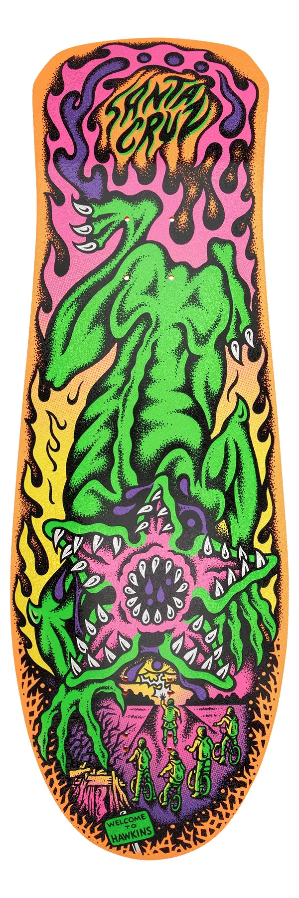 10.3" Stranger Things X Salba Demogorgon Skateboard Deck