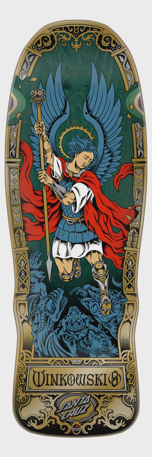 10.35" Winkowski Archangel Shaped Skateboard Deck