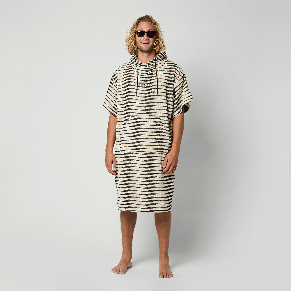 Adult Jacquard Surf Poncho