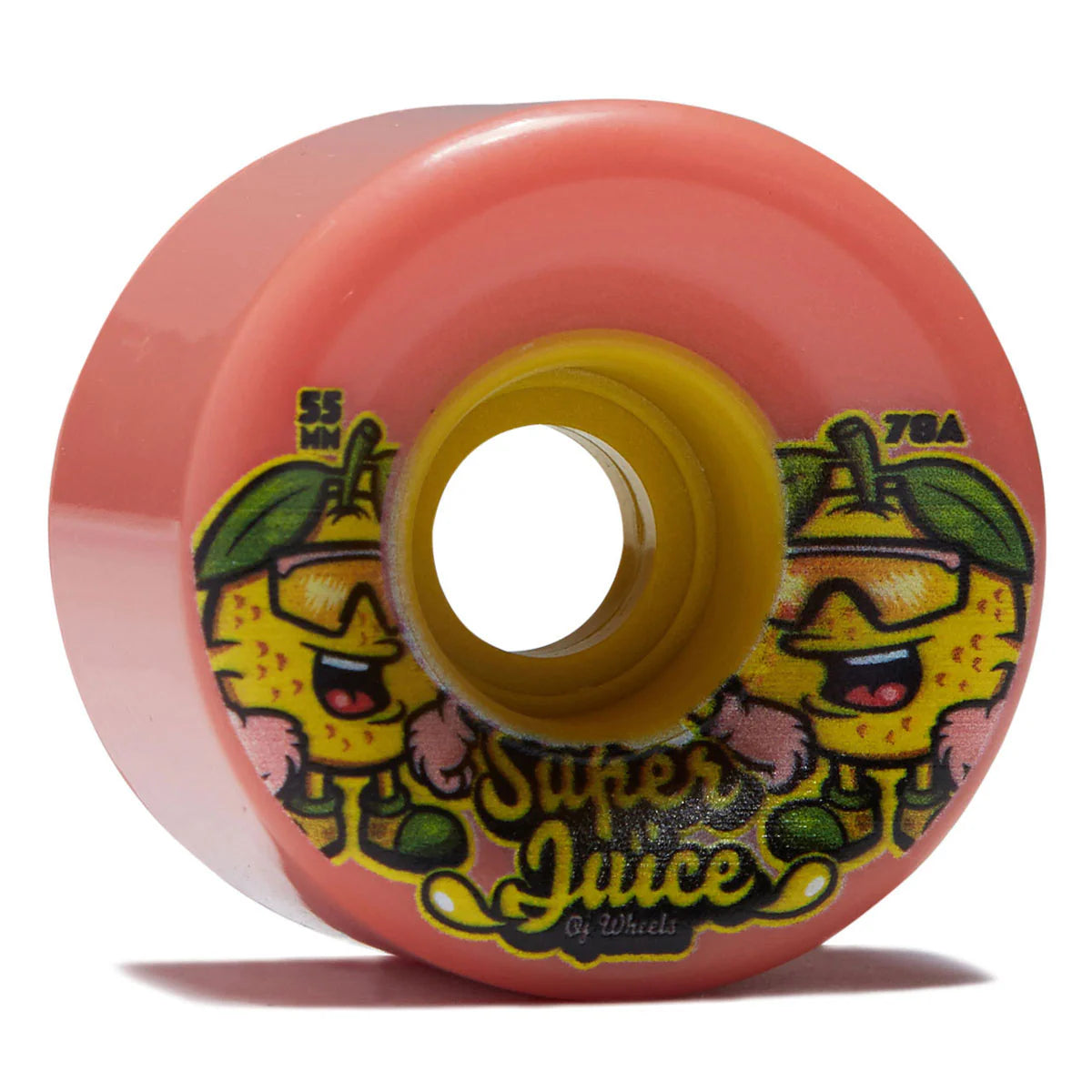 55mm Paloma Pink Mini Super Juice 78a Skateboard Wheels