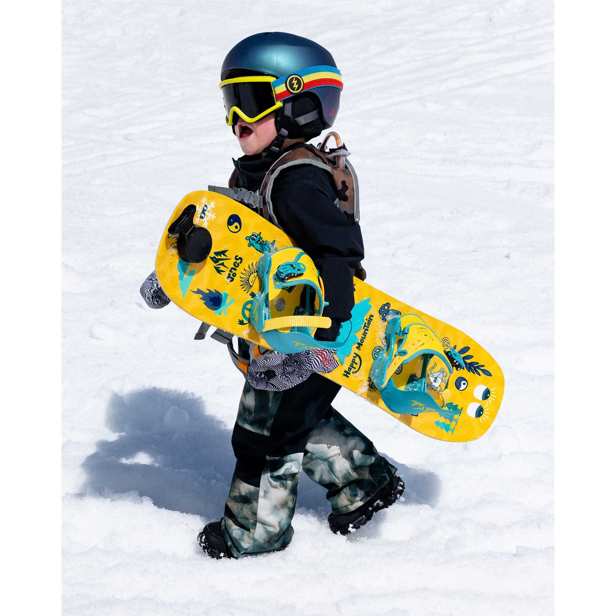 Kids Happy Mountain Snowboard Package