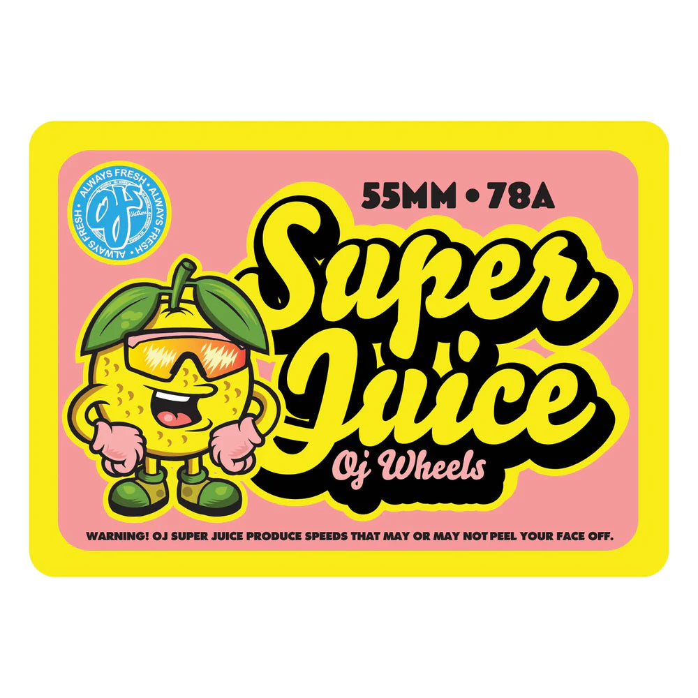 55mm Paloma Pink Mini Super Juice 78a Skateboard Wheels