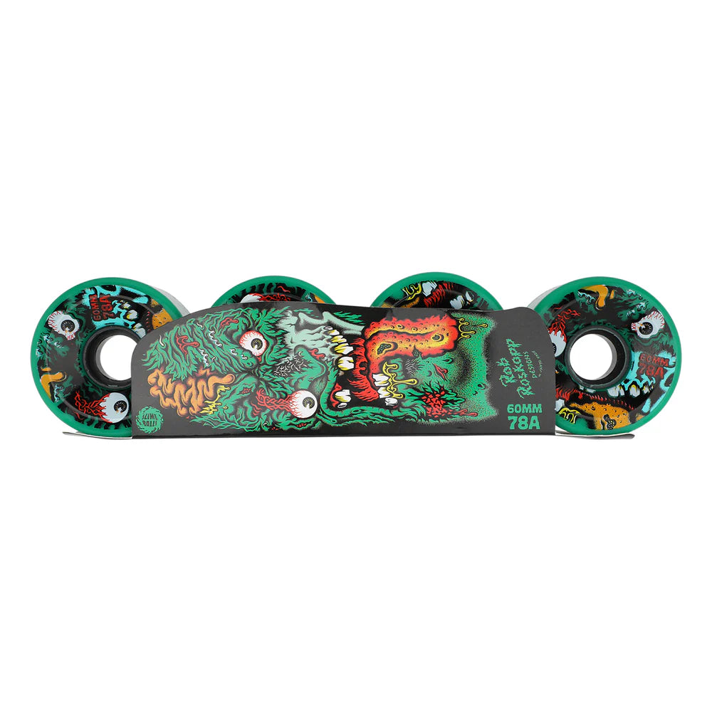 60mm 78a Roskopp Face Two Reissue OG Skateboard Wheels