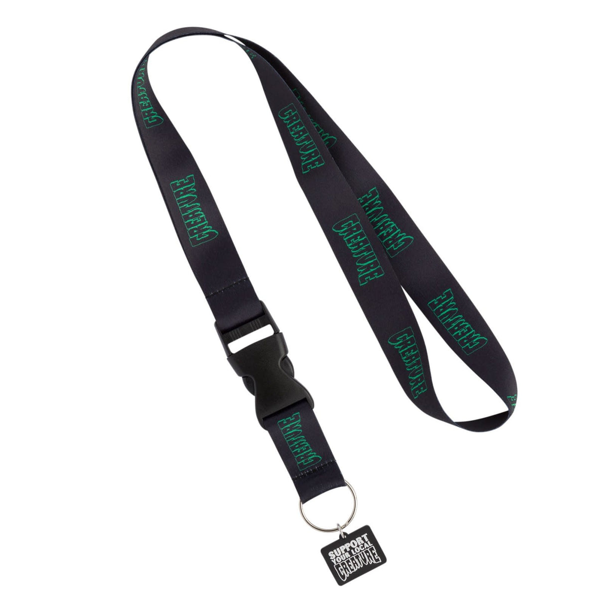 Logo Outline Lanyard Key Chain