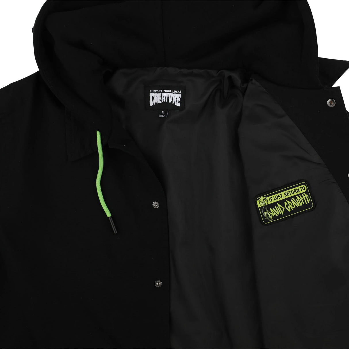 Gravette Cut & Tie Hooded Windbreaker (Light Jacket)