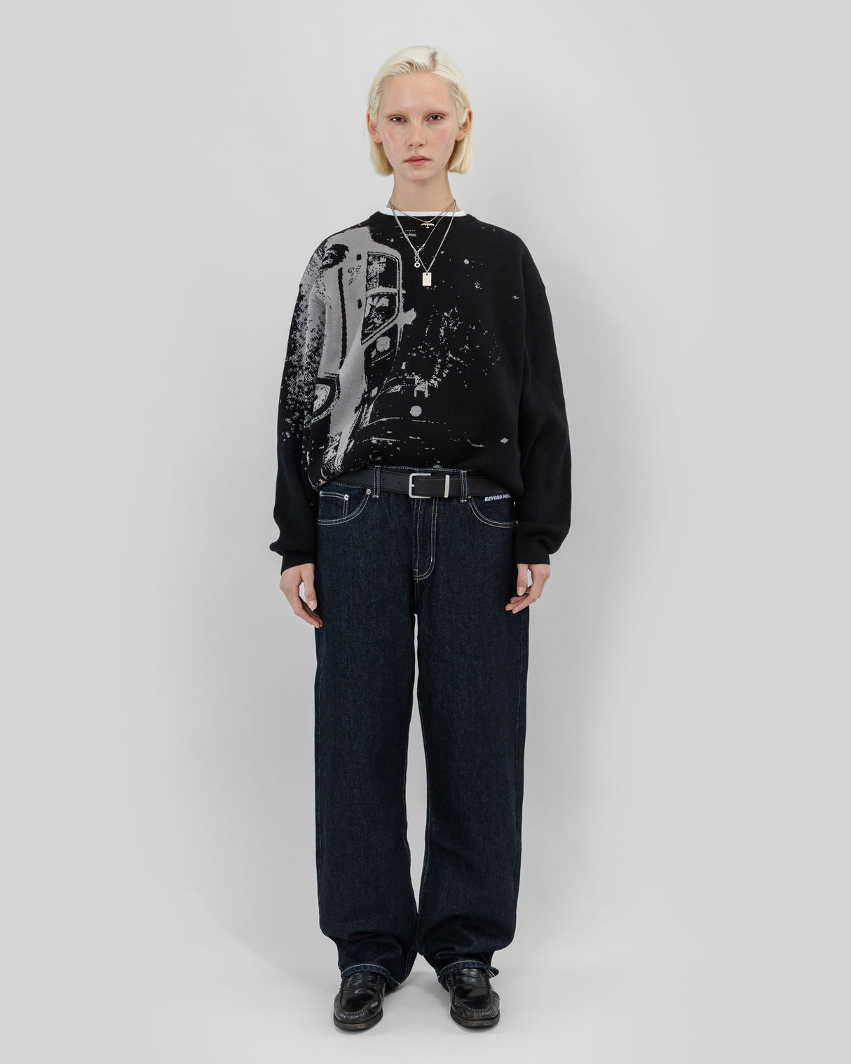 Jacquard Knit Sweater 2026