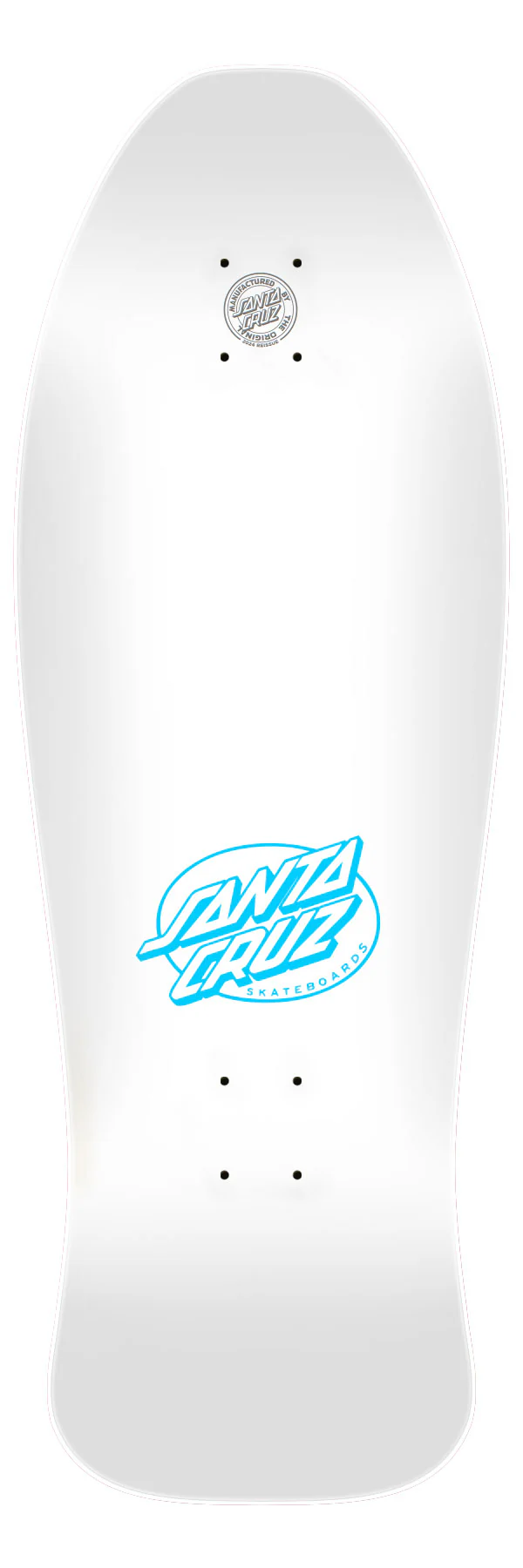 10.4" Toyoda White Reissue Skateboard Deck