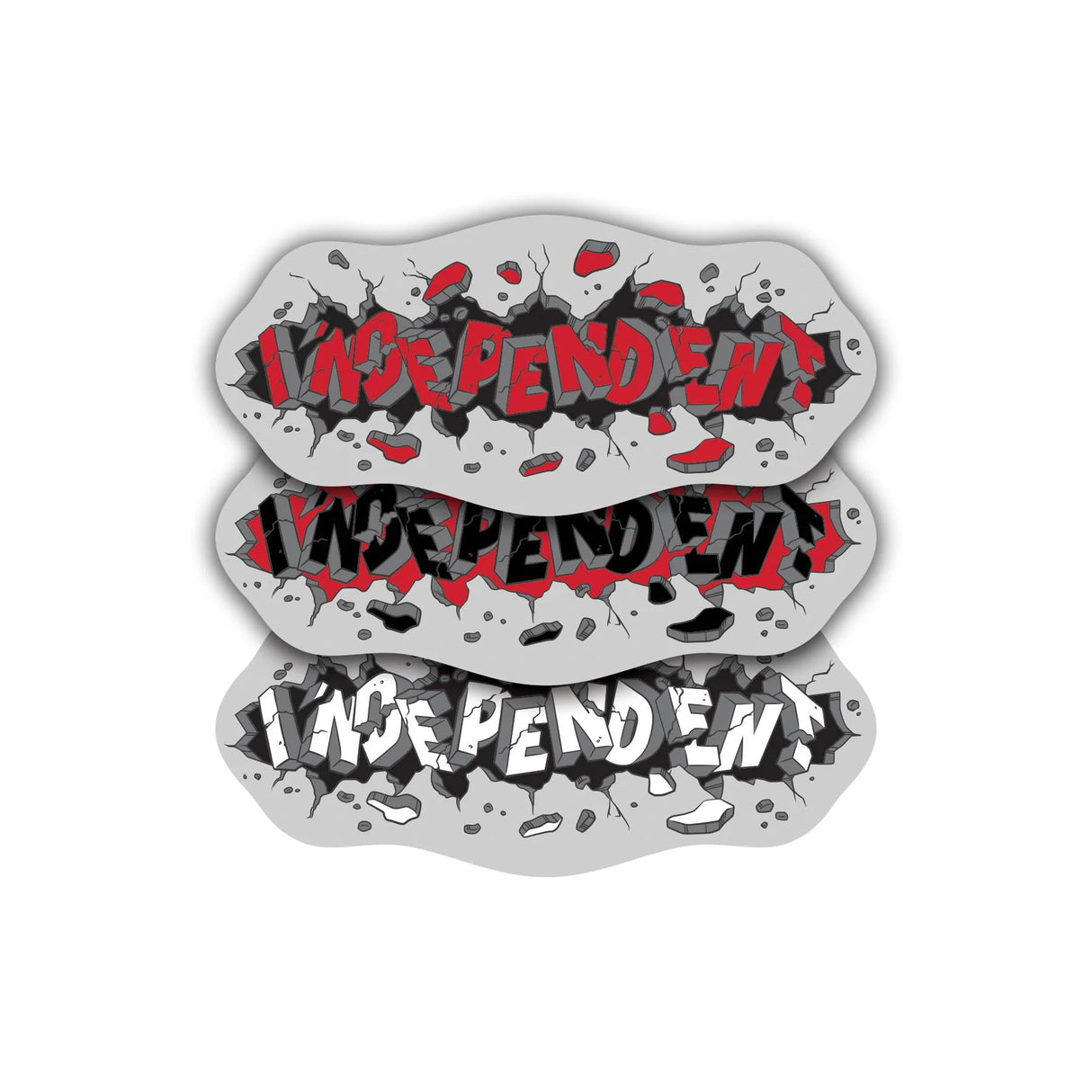 6" Outbreak Mylar Skate Sticker