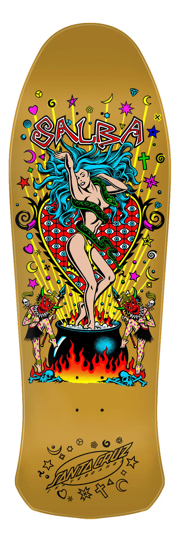 10.4" Salba Witch Doctor Reissue Skateboard Deck