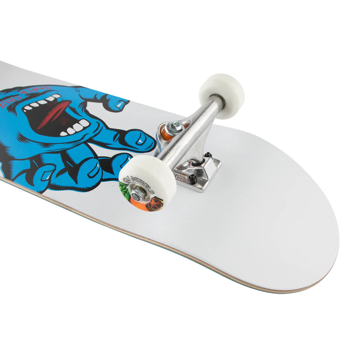 8.25 Screaming Hand White Premium Skateboard Complete