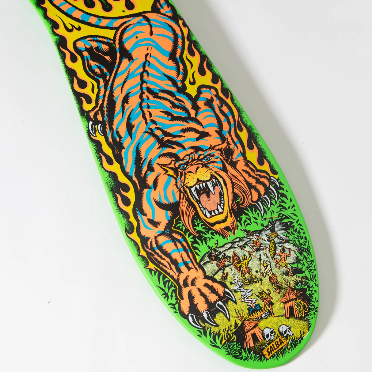10.3" Salba Tiger Reissue Skateboard Deck