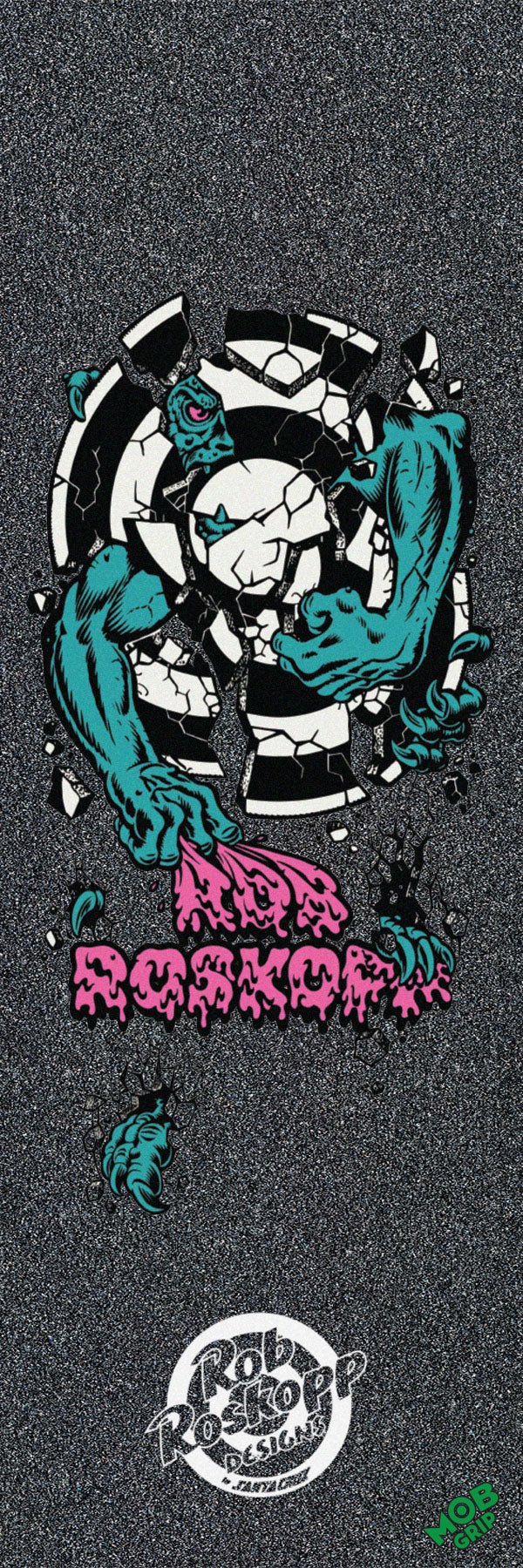 11" Santa Cruz Roskopp 3 Skateboard Griptape Sheet