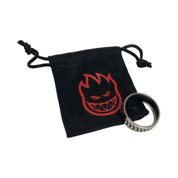 Crescent Stainless Steel Ring