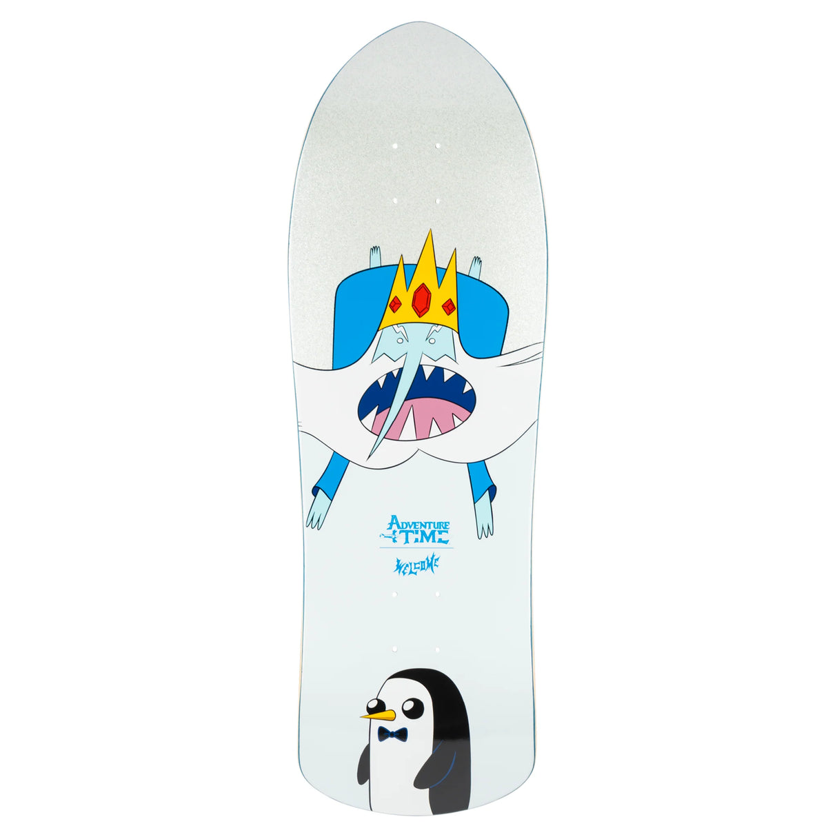 10.0" Ice King on Crossbone Skateboard Deck