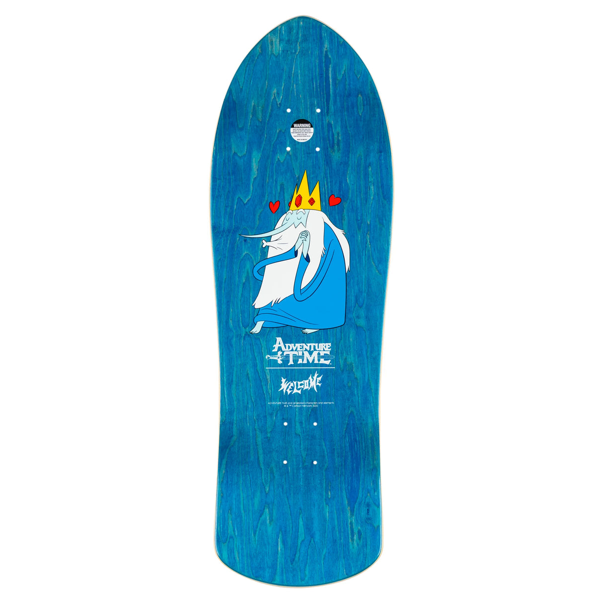 10.0" Ice King on Crossbone Skateboard Deck