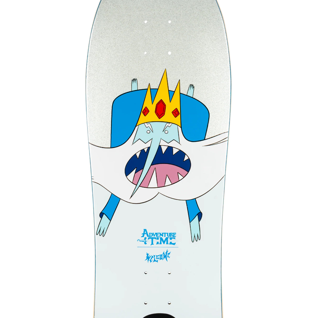 10.0" Ice King on Crossbone Skateboard Deck