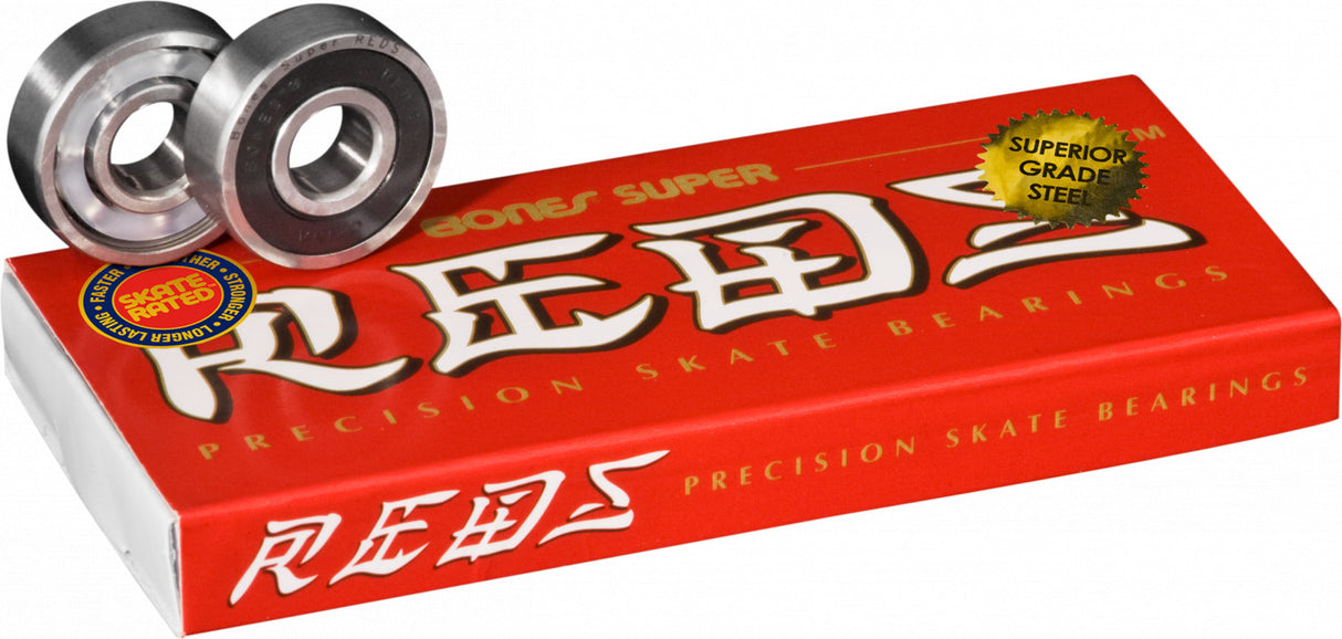 Super REDS® Skateboard Bearings (8-pack)