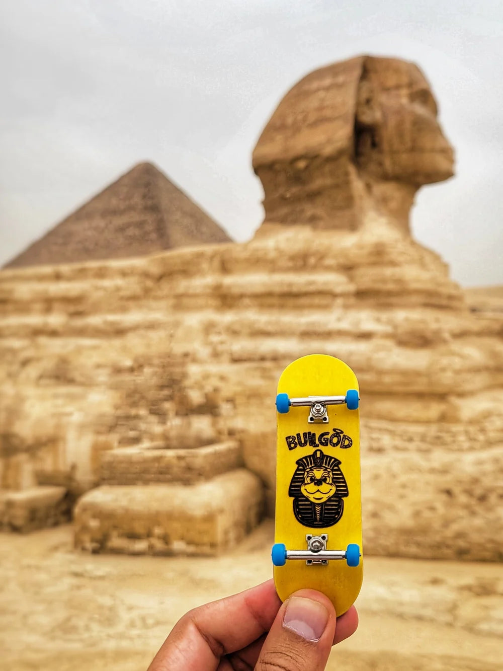 34mm Pharagod Yellow Pro Fingerboard Complete