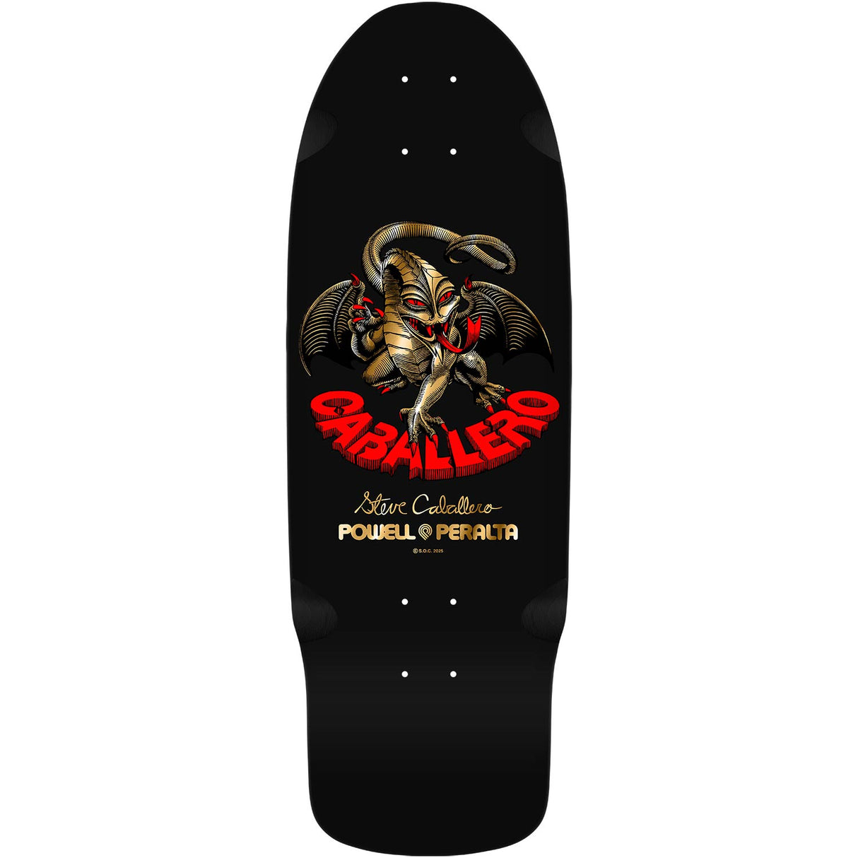 10.09" x 29.69" Steve Caballero Bones Brigade Series 16 Reissue Deck
