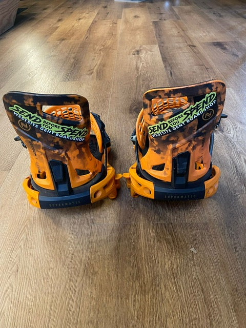 2nd Hand Supermatic Snowboard Binding