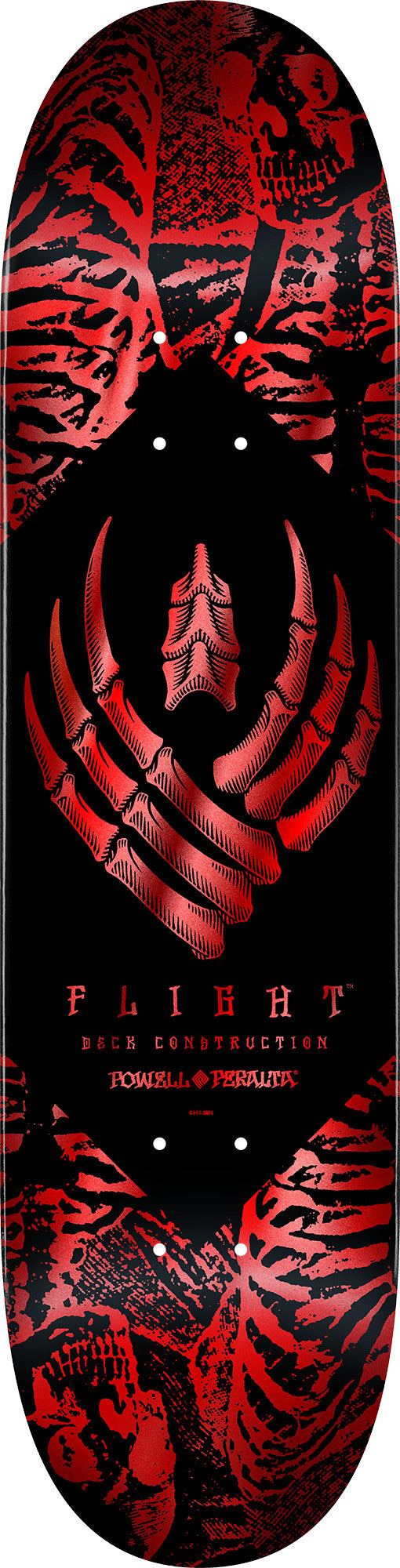 Skeleton Foil FLIGHT® K26 Skateboard Deck