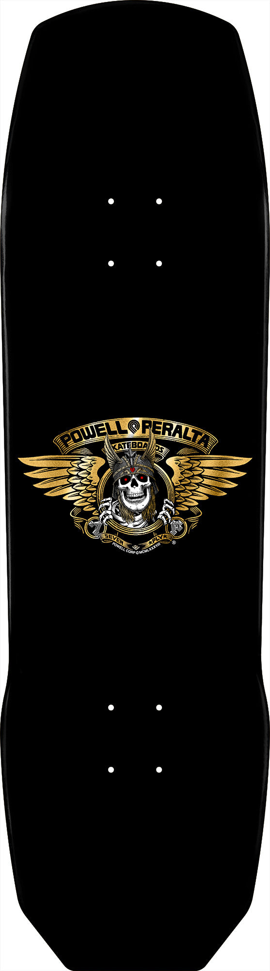 9.13" x 32.8" Pro Andy Anderson Heron Skull Skateboard Deck