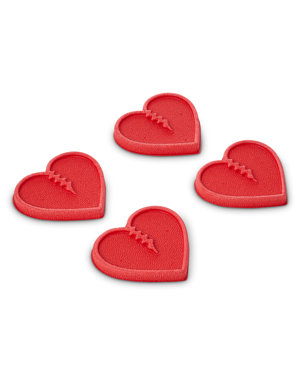 Mini Hearts Snowboard Traction Pads (4-Pack)