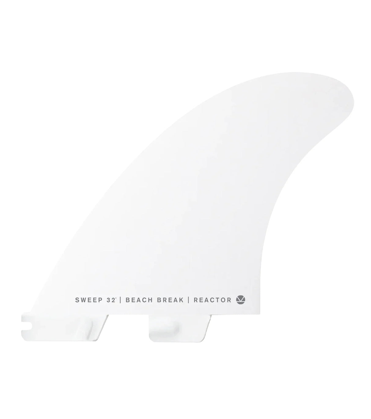 FCS II Reactor Performance Core Thruster Fins - White Edition