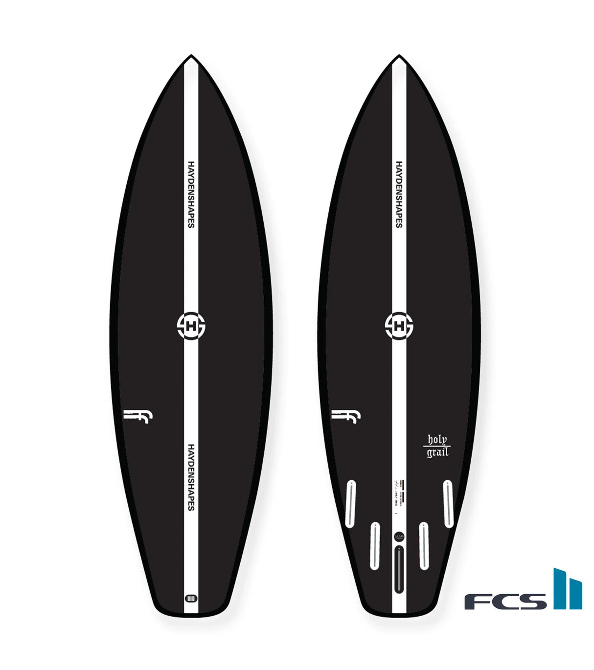 Haydenshapes Holy Grail FF - FCS II - 5 Fin