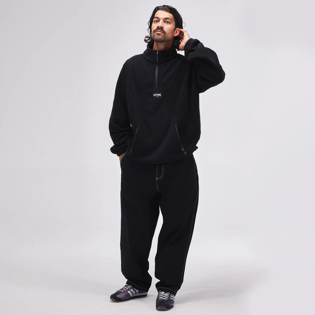 Label 1/4 Zip Fleece