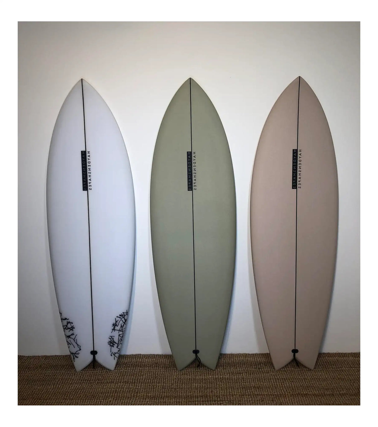 Haydenshapes Hypto Krypto TWIN PU - FCS II - 2 Fin