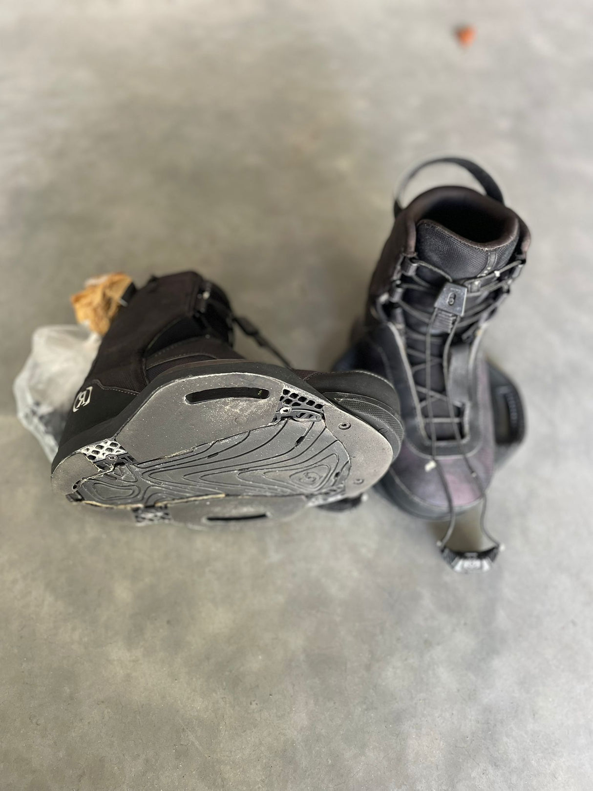 Ronix Black - 2nd Hand Wakeboard Bindings