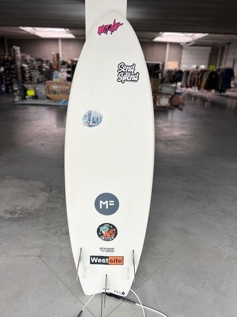 Cat Fish Soft Surfboard (2nd Hand) + FCS Leash