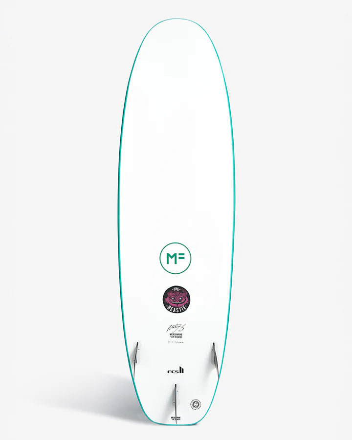 6'6 Beastie Epoxy Lam Surfboard (49.19L)