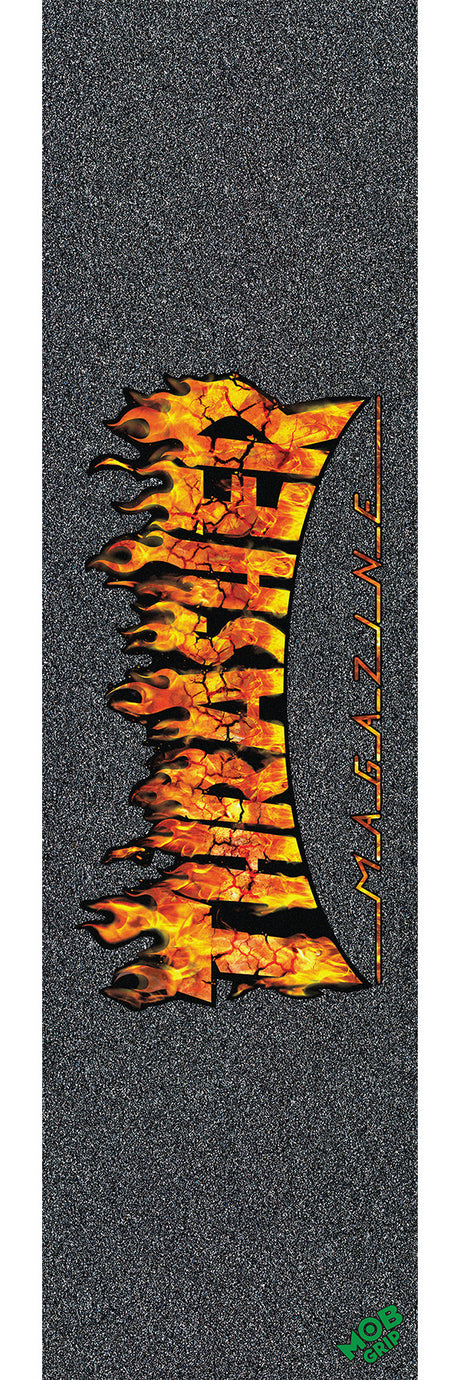 Thrasher Real Flame Skateboard Griptape Sheet