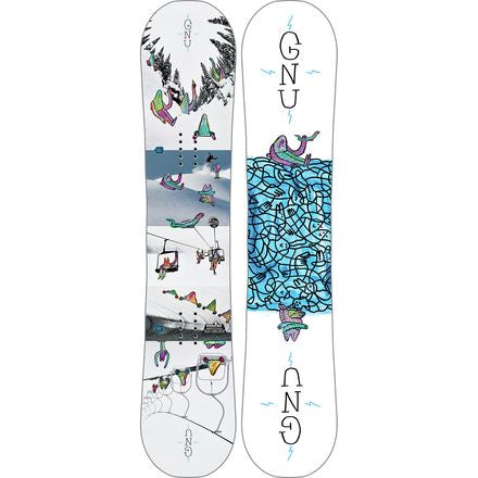 Gnu Recess Asym BTX - 2nd Hand Kids Snowboard