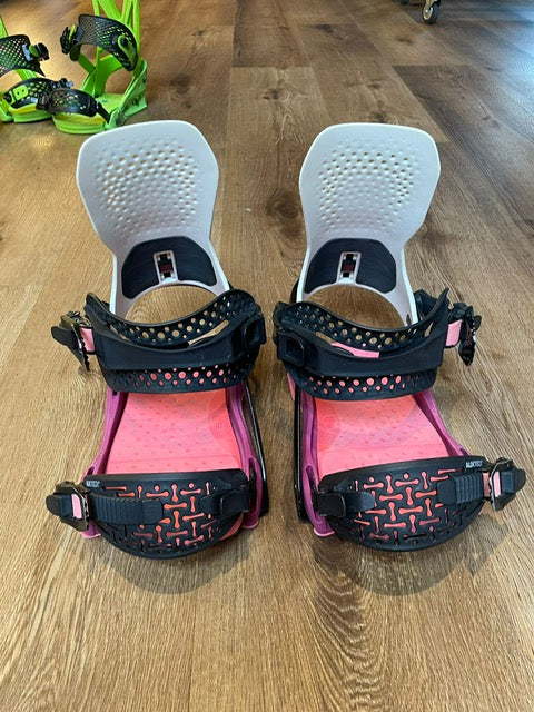 2nd Hand Womens Donna Asymwrap Snowboard Binding