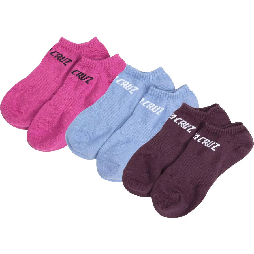 Strip No Show Socks (3 PK)