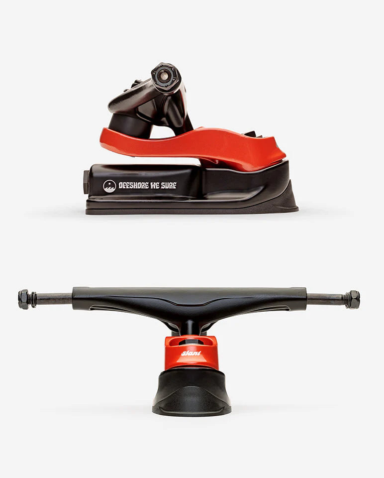 Sun City 2 Astro Red Surfskate Complete