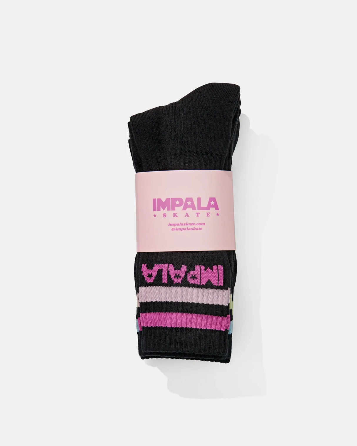 Women's Stripe Skate Socks (3-Pack)