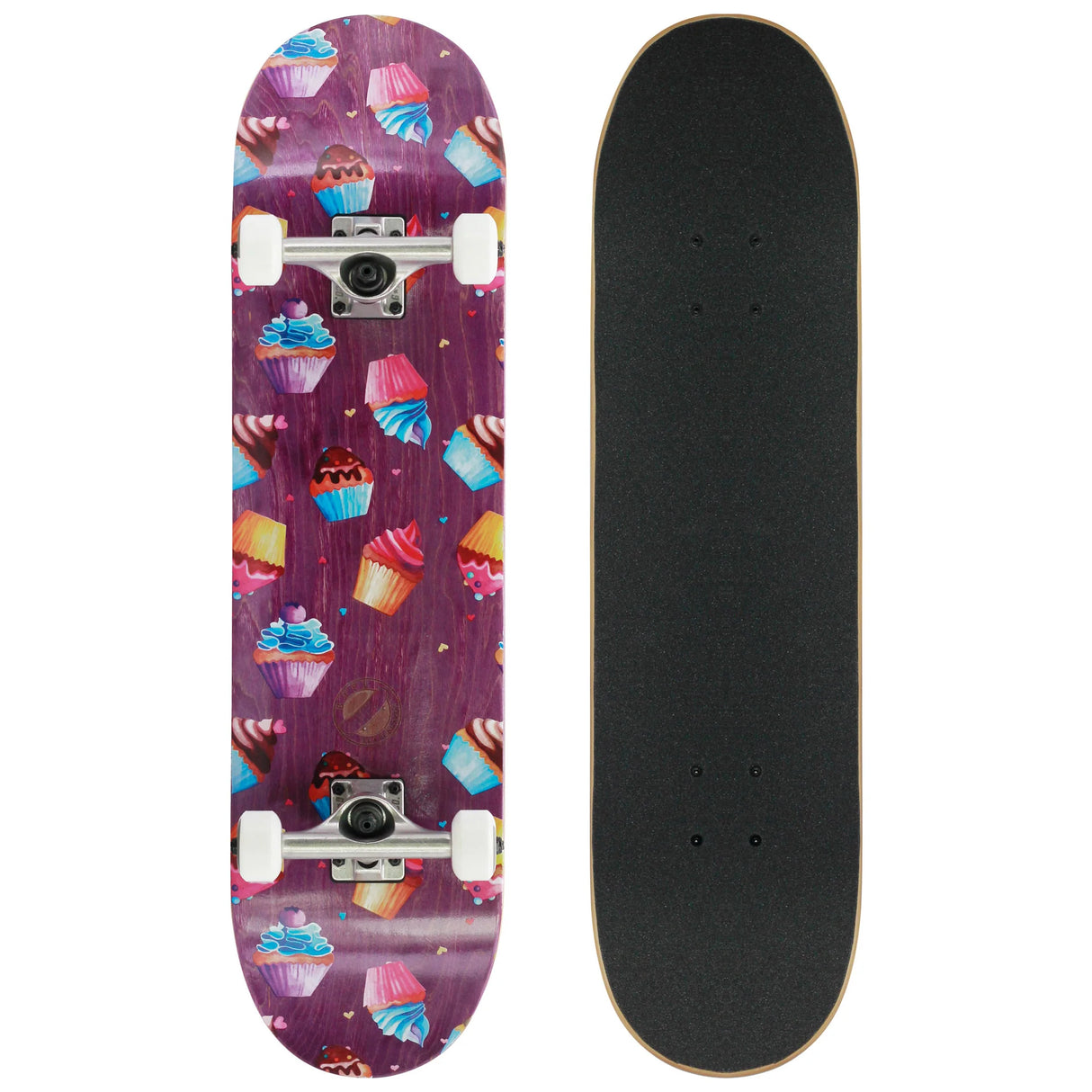 8.125" CUPCAKES Skateboard Complete