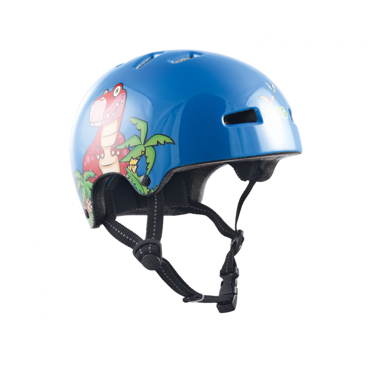 Nipper Mini Dinosaur Graphic Design Skateboard Helmet